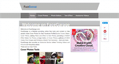 Desktop Screenshot of facegarage.com